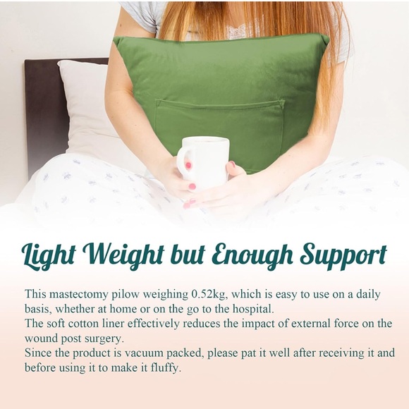 NWT Massectomy/ Breast Surgery Recovery Pillow Post Surgery for Patient Healing - Picture 7 of 8